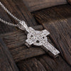 Sterling Silver Celtic Cross Heavy 25MM Small Fal Box