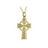 9K Yellow Gold 15MM Celtic Cross Pendant