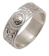 Silver Arda Celtic Shield Ring