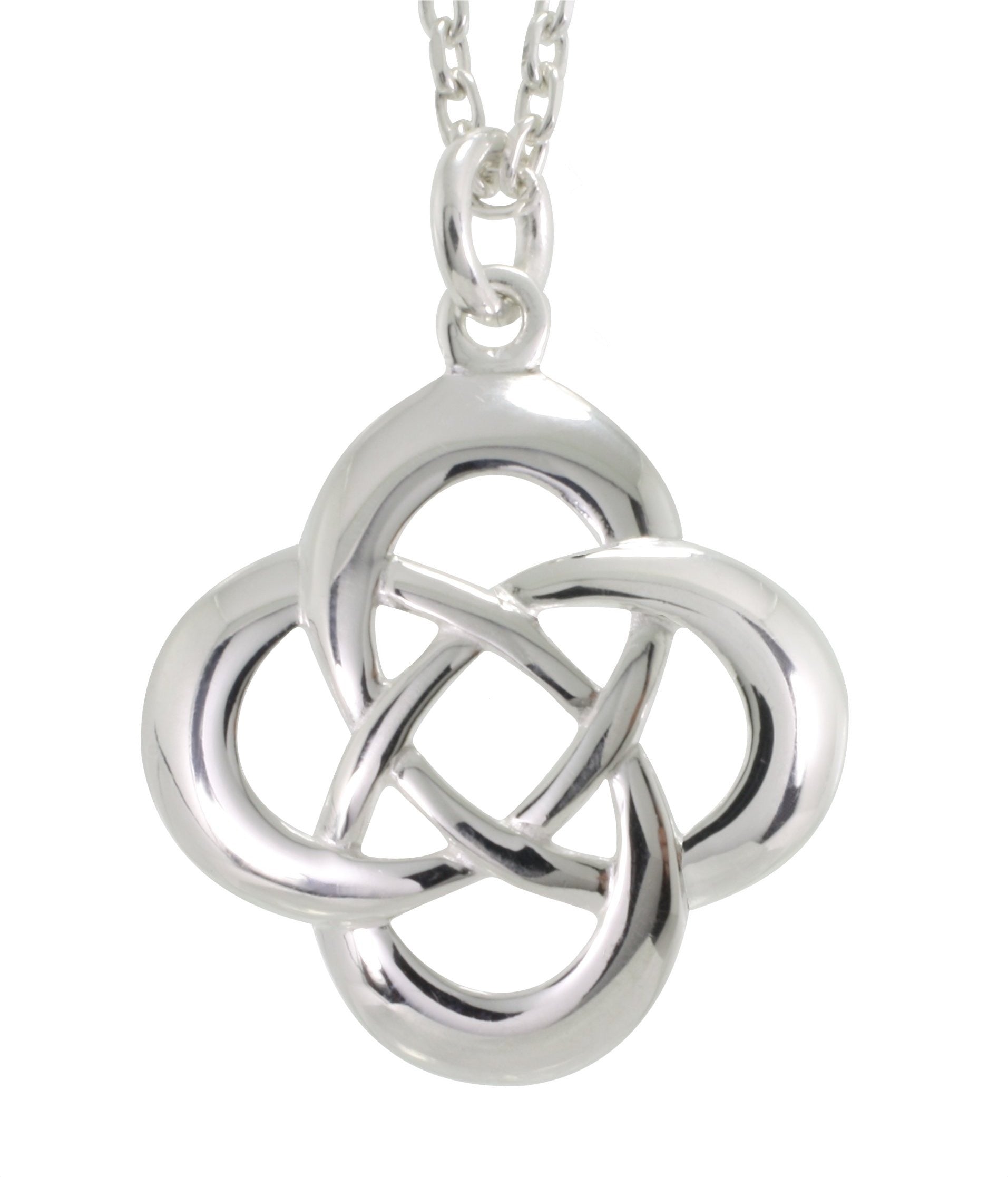 Diamond Studded Celtic Knot Pendant