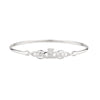 Sterling Silver Claddagh Bangle