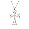 Sterling Silver Contemporary Celtic Cross