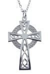 Sterling Silver Filagree Celtic Cross