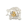 Sterling Silver Gold Plated Sheep Bead