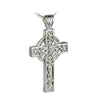 Sterling Silver Heavy Celtic Cross Pendant