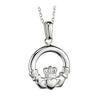 Sterling Silver Small Claddagh Heavy