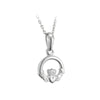 Sterling Silver Small Claddagh Minime