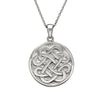Sterling Silver Solid Celtic Knot Pendant