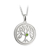 Sterling Silver Tree Of Life Pendant Failte