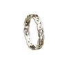White Gold 14K Celtic Knot Open Design Ring