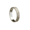 White Gold 14K Newgrange Spirals Engraved Medium Width Ring