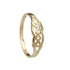 Yellow Gold 10K Celtic Design Ring
