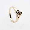 Yellow Gold 10K Celtic Trinity Knot Ring