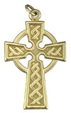 Yellow Gold14K Celtic Cross 15mm Charm
