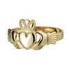Yellow Gold14K Heavy Ladies Claddagh Ring