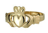 Yellow Gold9K Heavy Maids Claddagh Ring